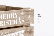 Christmas Box Mockup 3 PSD, a Product Mockup by easymock (Thumbnail 3 of 9)