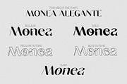 Monea Alegante, a Sans Serif Font by INKSUN™ (Thumbnail 2 of 15)