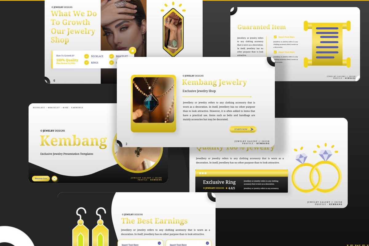 Kembang - Jewelry Googleslide, a Presentation Template by Dhabee (Photo 7 of 8)