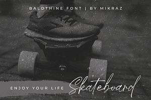 Balothine - Handwriting Font