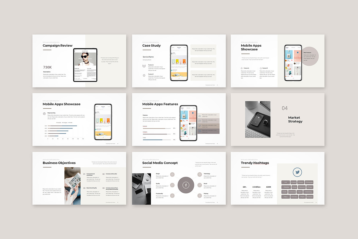 Social Media Marketing PowerPoint, a Presentation Template by CreativityForest (Photo 9 of 16)