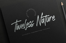Timeless Nature-Handwritten Font