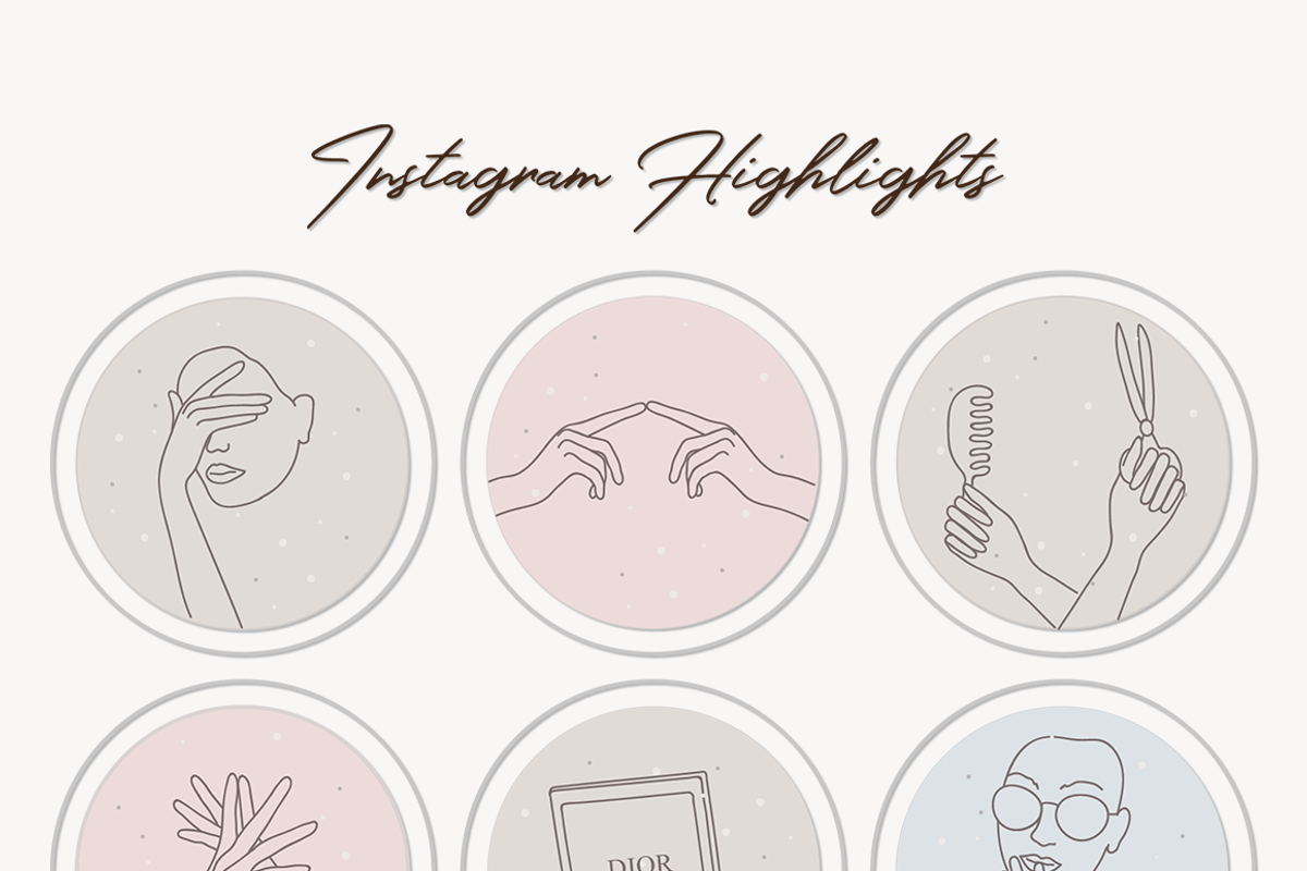 Instagram Highlights Illustrations, a Decorative Illustration by Irena Art (Photo 8 of 8)