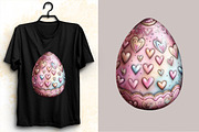 Happy Easter Egg Clipart Bundle., an Illustration by SVGArt (Thumbnail 8 of 8)