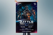 Gaming Flyer PSD Poster Template, a Flyer Template by Naim Selmani (Thumbnail 2 of 2)