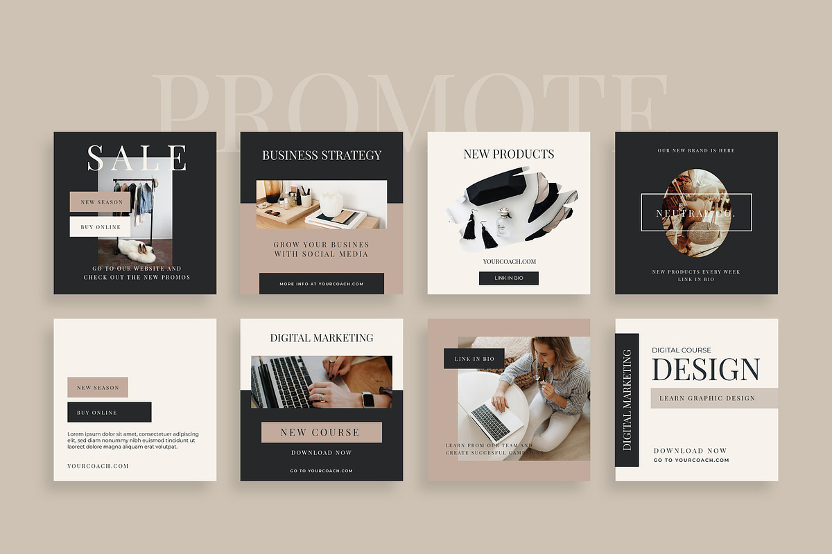 Instagram Creator Coach Influencer, a Social Media Template by Design District (Photo 28 of 33)