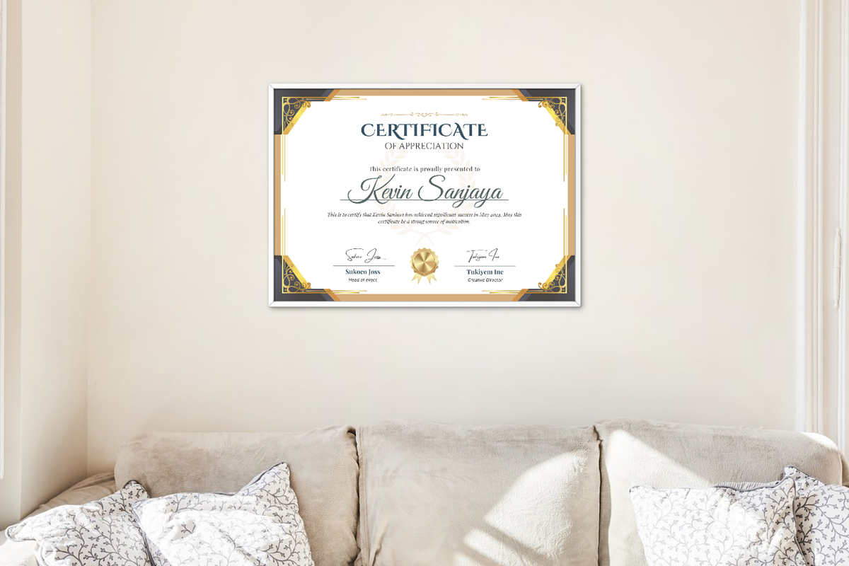 Modern Certificate Template Bundle, a Templates & Theme by judayartworks (Photo 2 of 6)