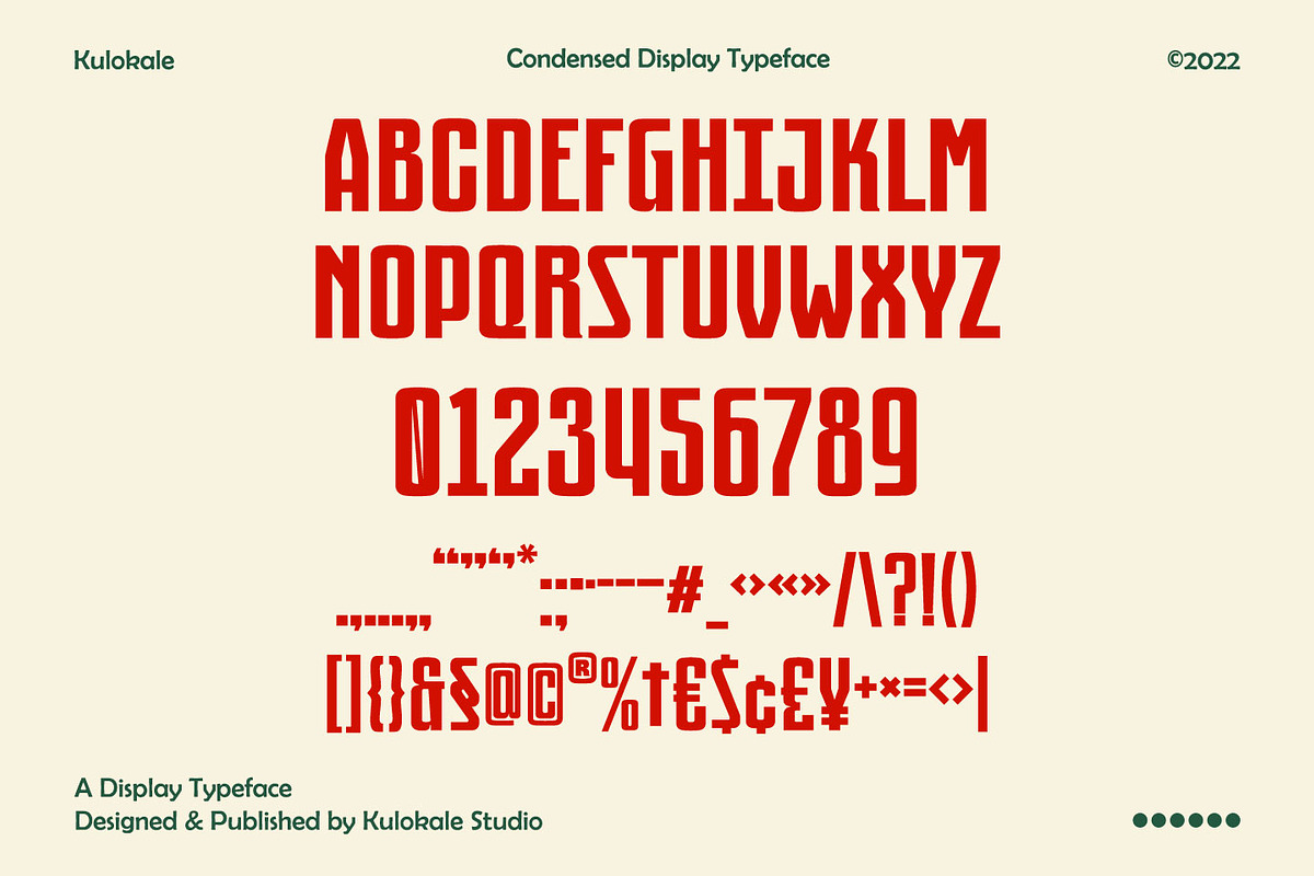 Kaerobi Condensed Display Font, a Sans Serif Font by Kulokale (Photo 8 of 10)