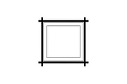 Modern Square Frame SVG Bundle, an Illustration by Creativeshirt (Thumbnail 15 of 31)