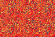 5 Ethnic paisley floral patterns, a Pattern Graphic by antalogiya (Thumbnail 6 of 6)