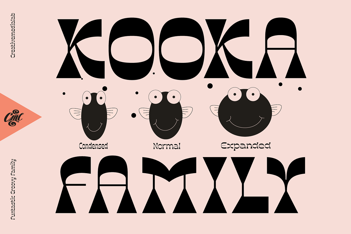 Kooka Font - Fun Groovy family, a Serif Font by creativemedialab (Photo 1 of 11)