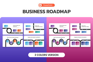 Business Roadmap PowerPoint, a Presentation Template by Antstheme