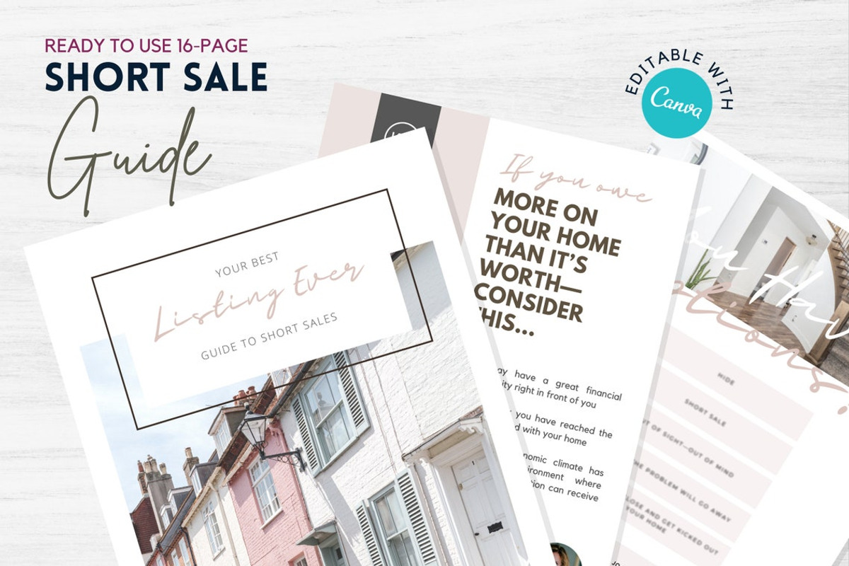 Real Estate Short Sale Guide Template