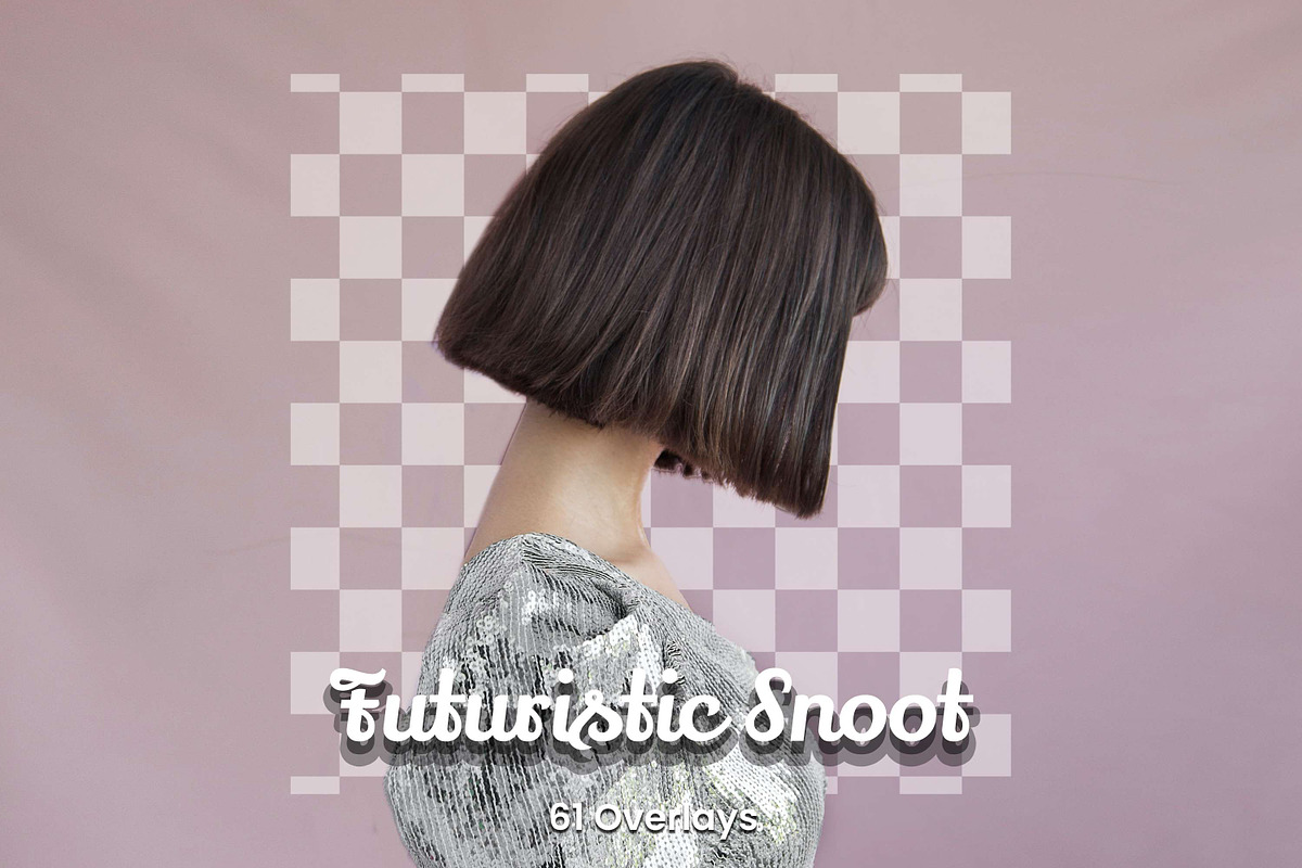 61 Futuristic Snoot Overlays, a Pattern Graphic by 3Motional (Photo 1 of 16)