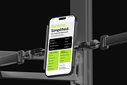 iPhone App UI Screen Mockup, an iPhone Mockup by Bartama Graphic (Thumbnail 4 of 5)