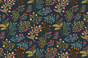Jacobean Floral & Tartan Patterns, a Pattern Graphic by Sonulkaster (Thumbnail 10 of 10)