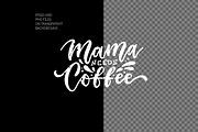 Coffee lettering &clipart collection, a Decorative Illustration by Lana Sham (Thumbnail 4 of 15)