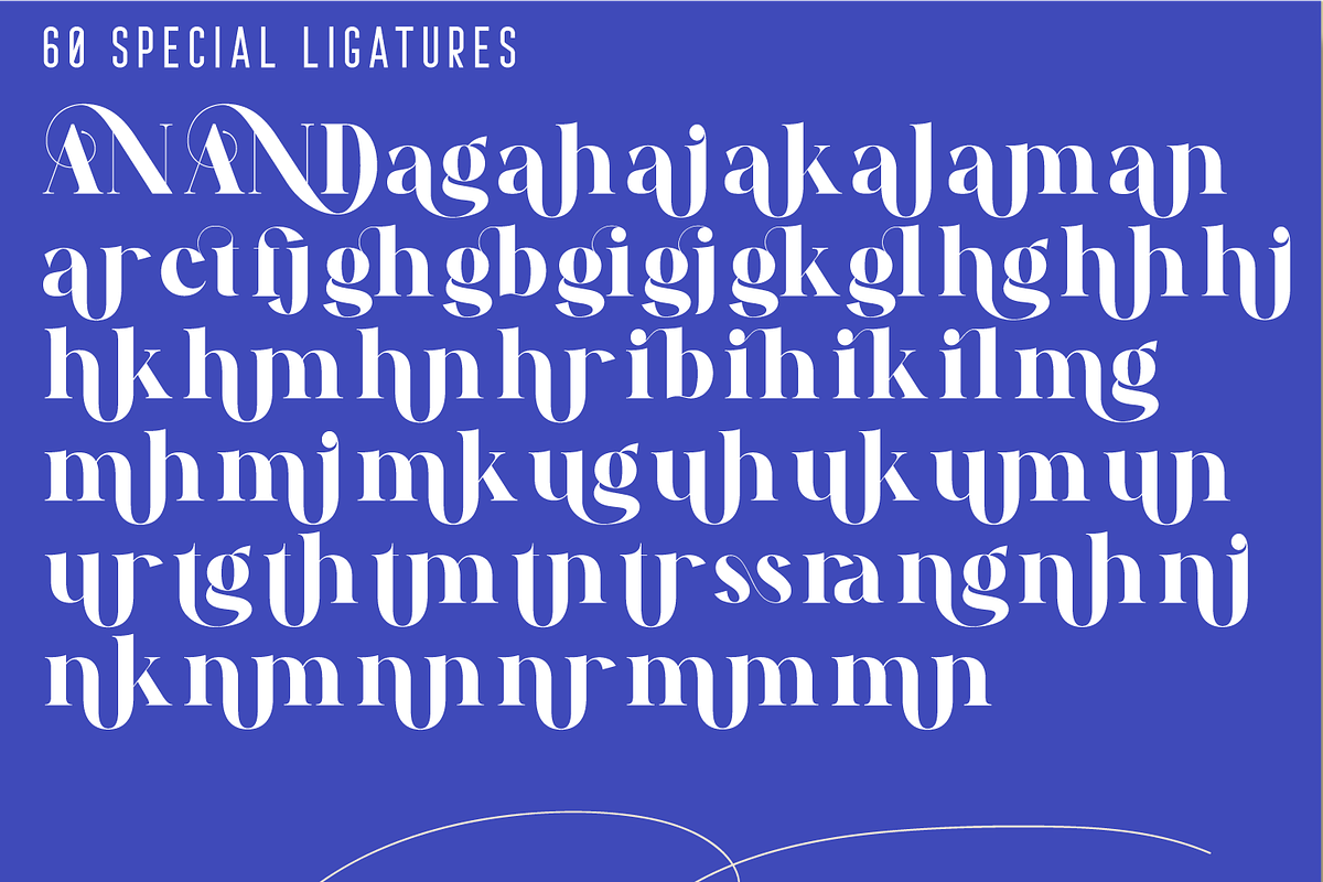 ANDREW ELEGANT Font, a Serif Font by 177Studio (Photo 7 of 7)