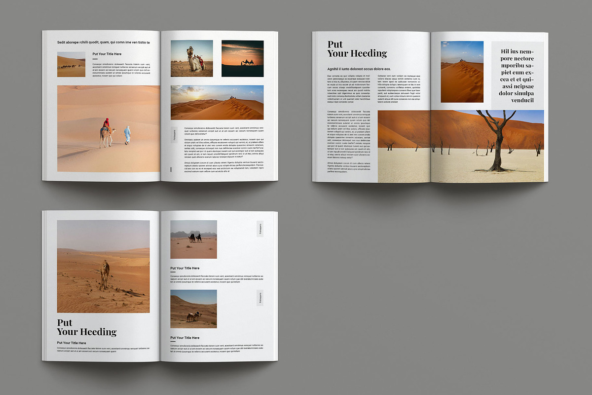 Photo Book Template, a Magazine Template by Seeing-art (Photo 11 of 11)