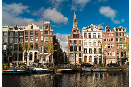 Houses of Amstardam, Netherlands, an Architecture Photo by Neirfy
