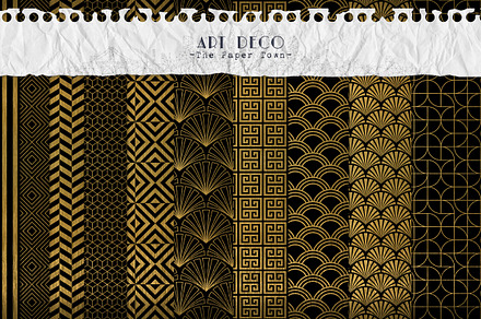 Art Deco Digital Backgrounds