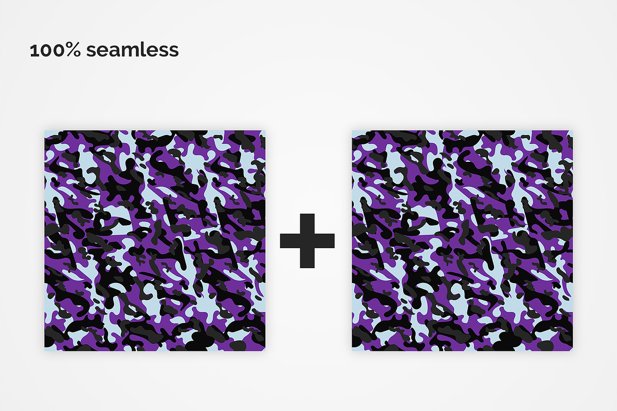 Fashion Camouflage Patterns Pack, a Pattern Graphic by 3Y_Design (Photo 3 of 6)