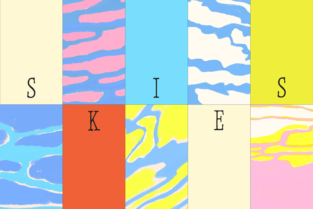 Painted Clouds - Art Collection, a Graphic by Studio Funshop by Kelli (Photo 4 of 10)