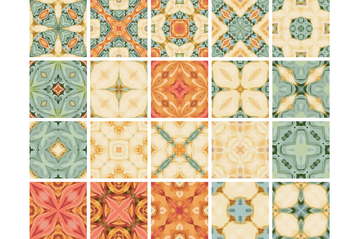 PIEZZA geometric seamless patterns., a Pattern Graphic by Peolla (Photo 10 of 10)