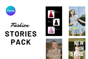 Fashion Stories Canva Template