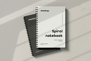 Spiral Notebook Mock-up, a Product Mockup by zippypixelstudio (Thumbnail 6 of 15)