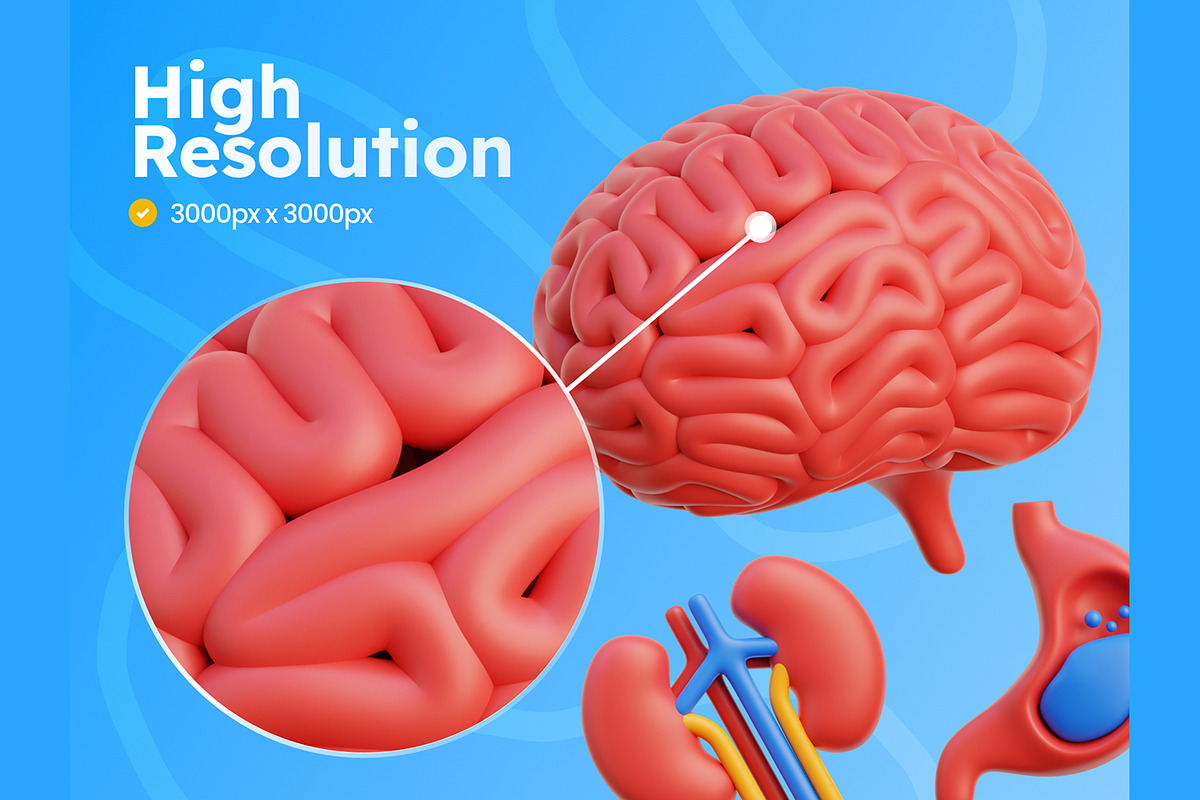 Healthcare and Medical 3D Icons, an Object 3D Model by Rakata Studio (Photo 3 of 7)