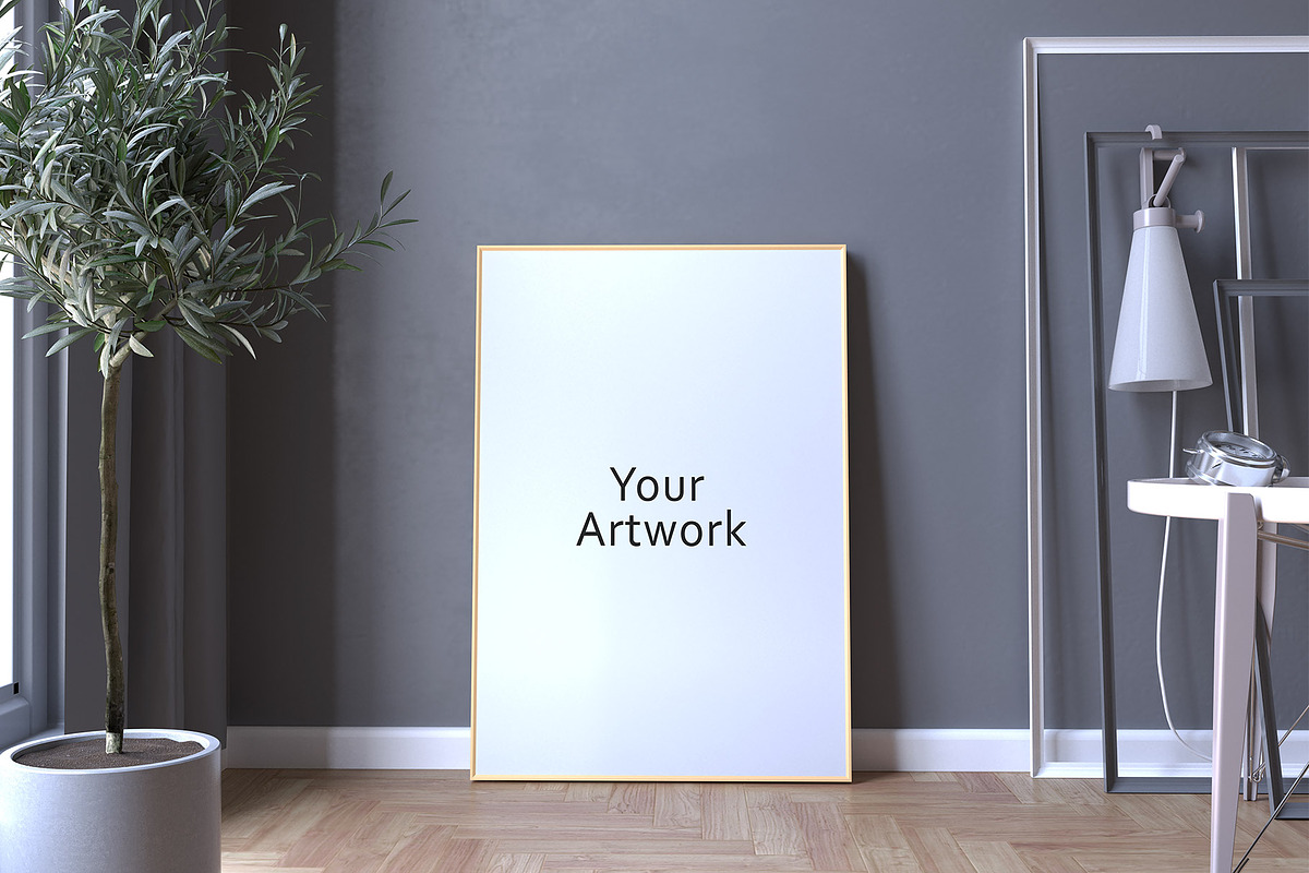 Frame Mockup, a Print Template by Designrepos (Photo 1 of 2)