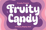 Fruity Candy Groovy Display Font, a Serif Font by timelesstype.co (Thumbnail 1 of 20)