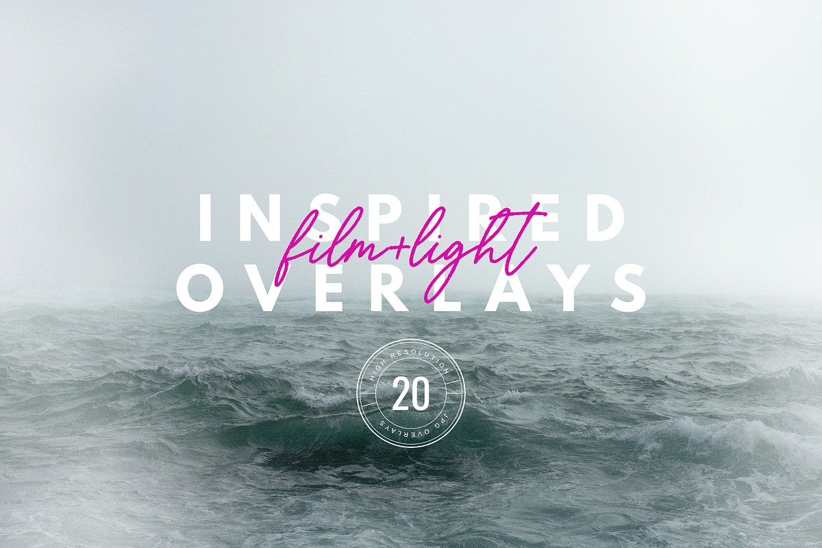 Film + Light Inspired Photo Overlays, a Texture Graphic by Feather & Sage Design (Photo 1 of 8)