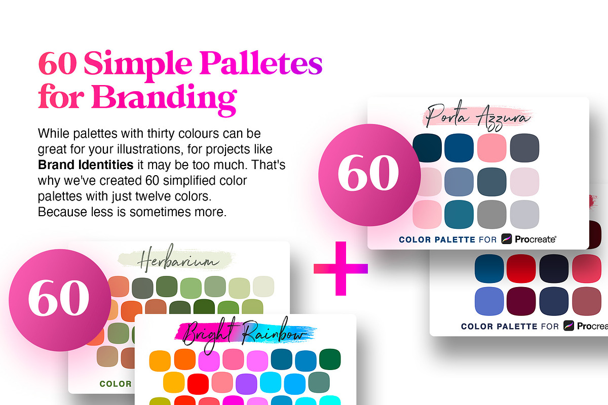 120 Procreate Color Palettes Bundle, a Palette Add-On by RadekBroz (Photo 5 of 9)