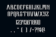 Croack Serif Display Font, a Serif Font by IHDSTD (Thumbnail 5 of 5)