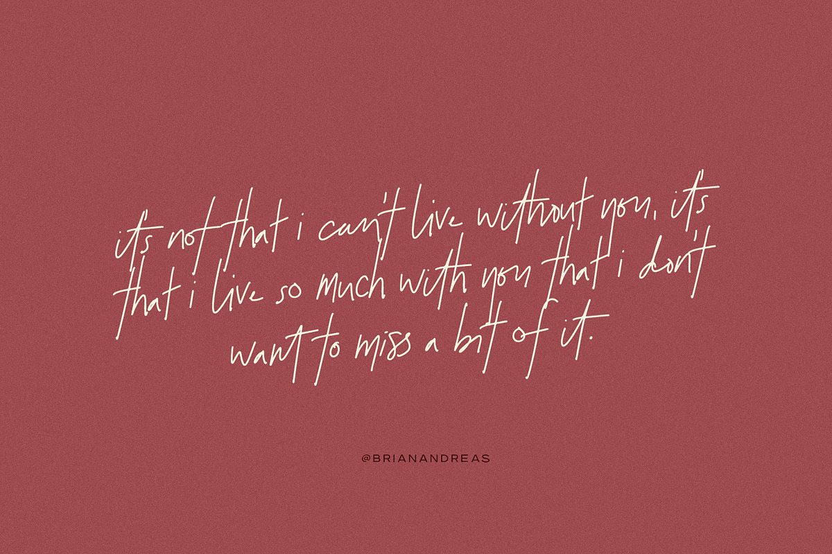 blythe | genuine handwritten font, a Script Font by Blythe Green (Photo 4 of 16)