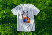 Kawaii Bunny Farmhouse Harvest clipa, an Animal Illustration by Blumensdiary (Thumbnail 6 of 8)