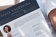Clean Professional Resume Template, a Resume Template by VictoriousVita (Thumbnail 7 of 8)