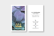 Nature Business Card Template- S45, a Business Card Template by M6 Gallery (Thumbnail 2 of 5)