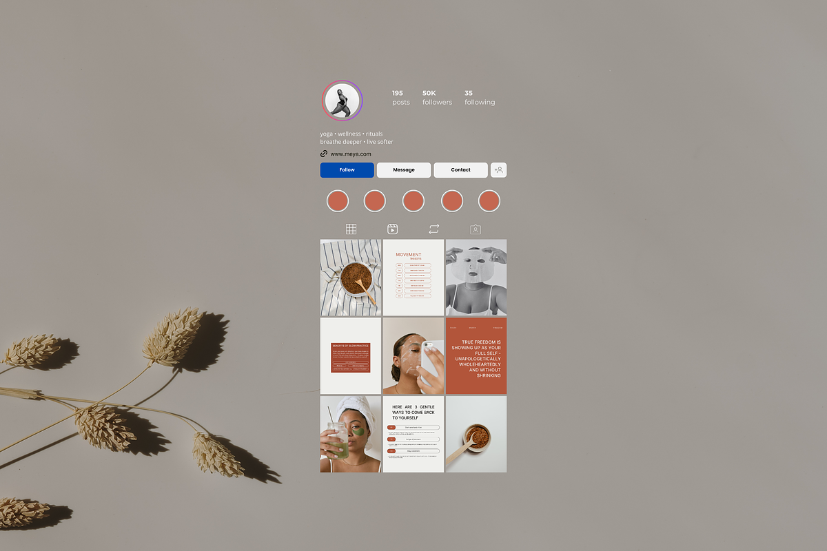 Instagram Mockup for Canva 4:5 Vol2, an iPhone Mockup by rainbojelia (Photo 4 of 9)