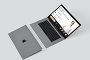 Folded Business Card Representative, a Business Card Template by TheFeture (Thumbnail 1 of 5)
