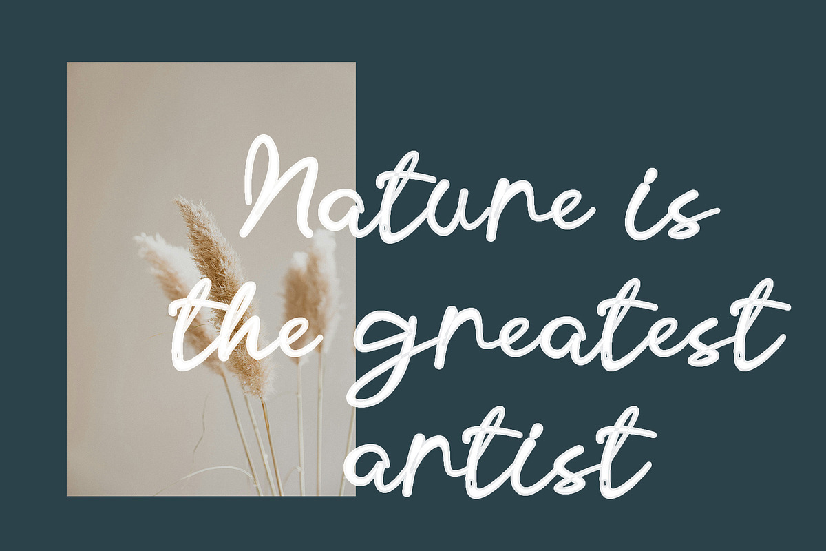 Amansa Handwritten Font, a Handwritten Font by RHD Creative Studio (Photo 7 of 10)
