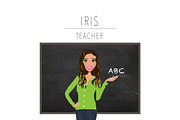 Teacher Portrait Creator | Clip Art, an Education Illustration by Lauren Lesley Studio (Thumbnail 12 of 33)