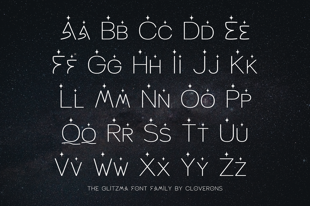 Glitzma Modern Sans Serif Logo Fonts, a Sans Serif Font by Cloverons (Photo 29 of 30)