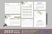 Calendar Template/Calendar 2023, a Stationery Template by Design Zone (Thumbnail 1 of 7)