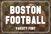 Boston Football, a Font by Fourteen Letter (Thumbnail 1 of 6)