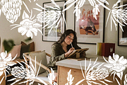 Hand-Drawn Floral Pack, an Illustration by Drawn By Arianna (Thumbnail 5 of 6)