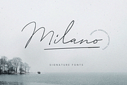 Milano Signature Font, a Script Font by Auratype (Thumbnail 1 of 12)