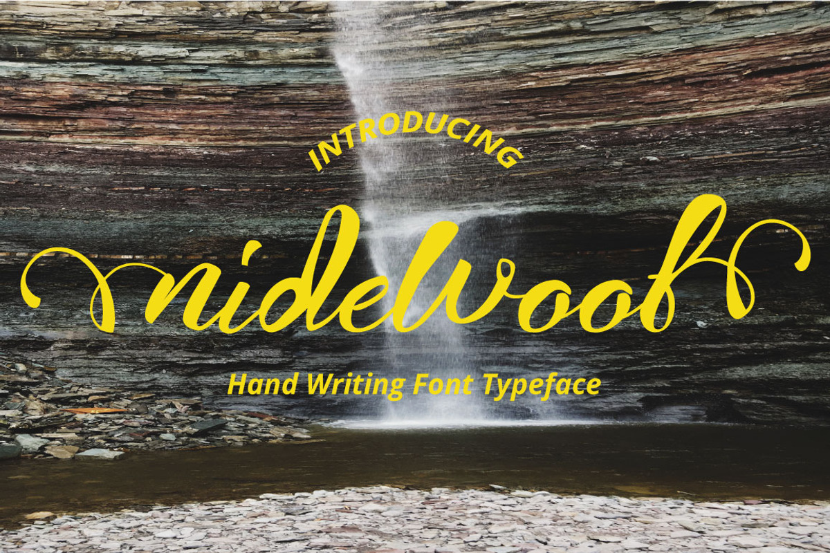 nidewoof Font